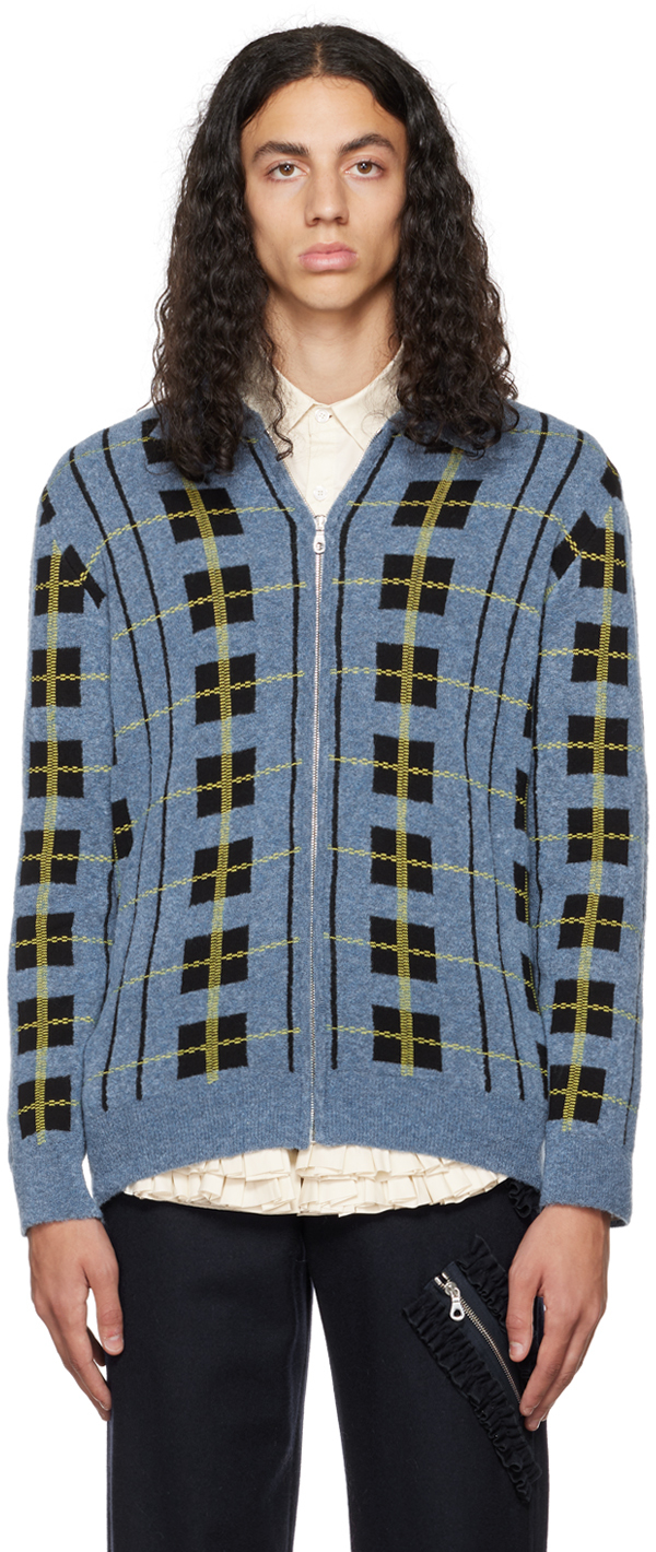 Blue Logan Cardigan