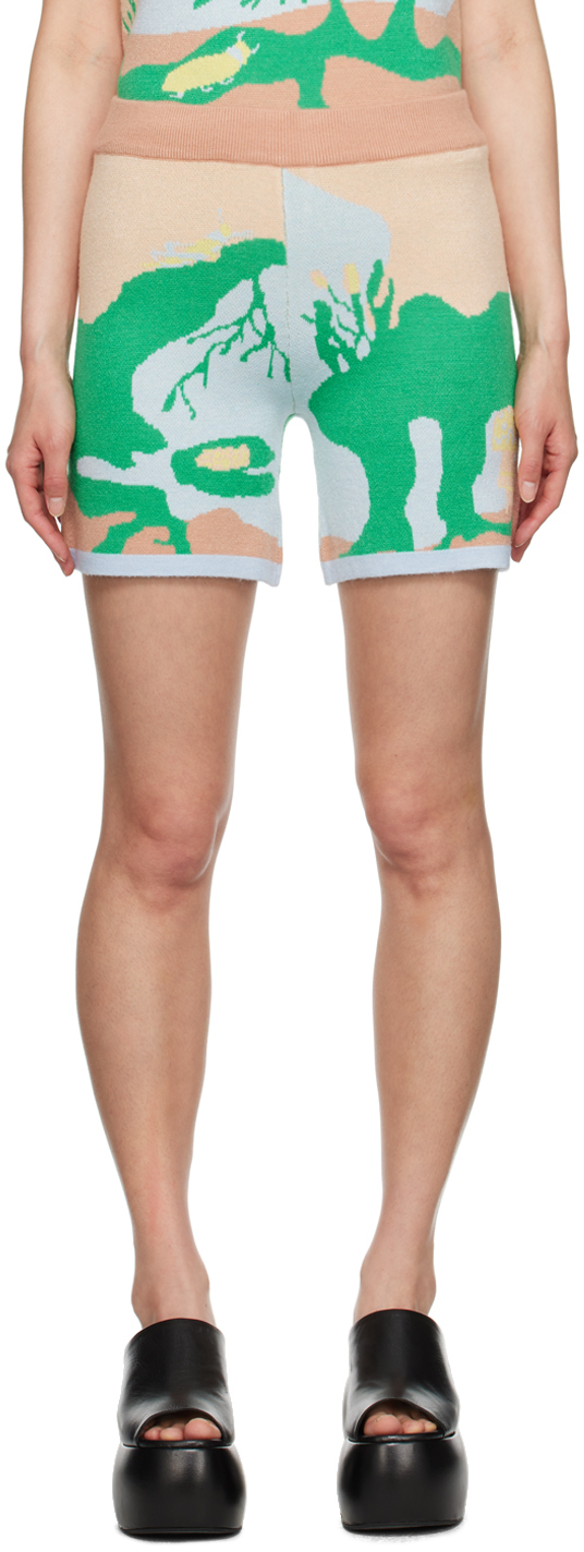 Helmstedt Multicolor Saga Shorts In Mushroom Swamp