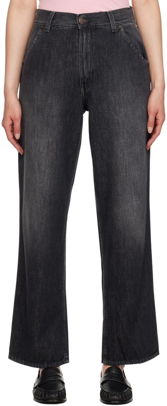 Black Oversized Jeans