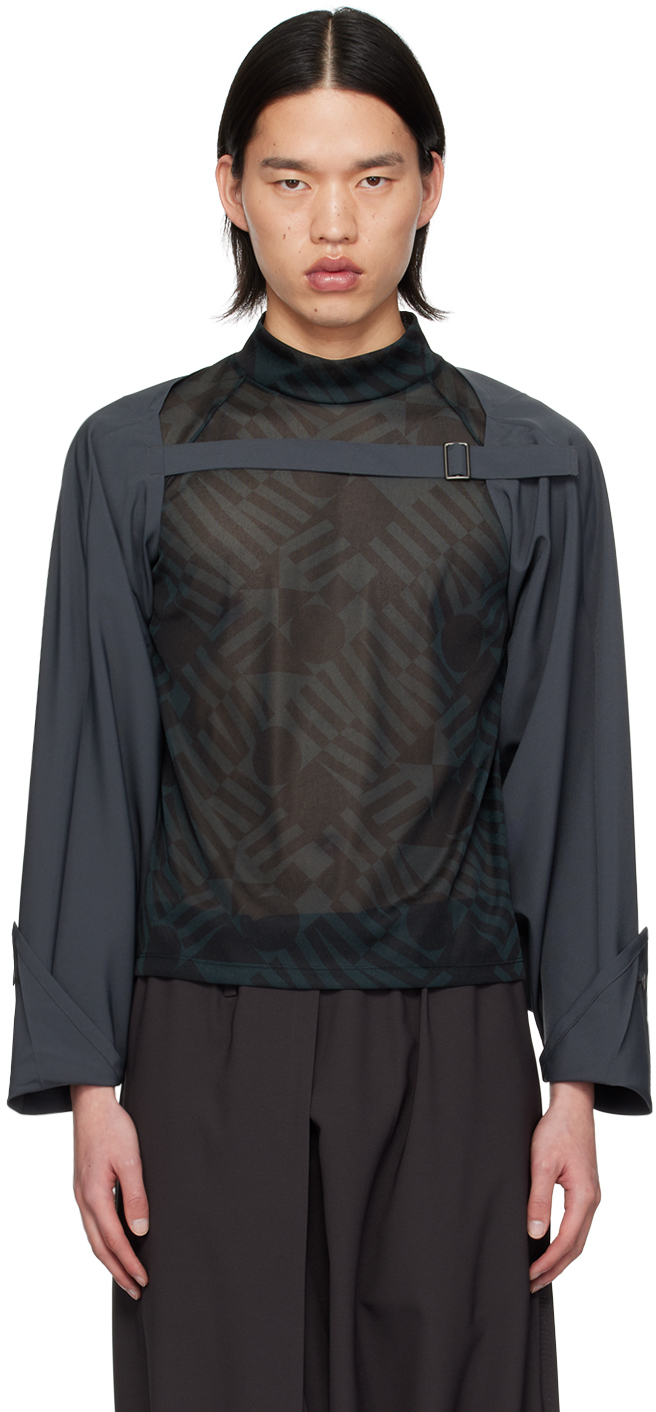 Gray Tetra Cardigan