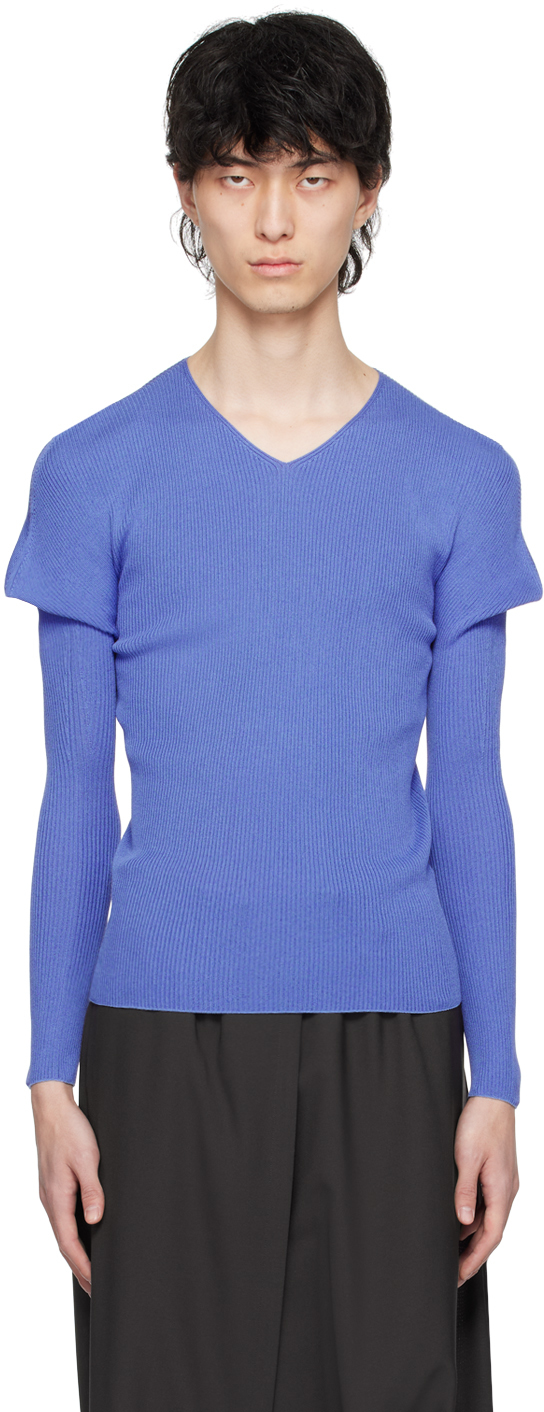 Black V-Neck Sweater