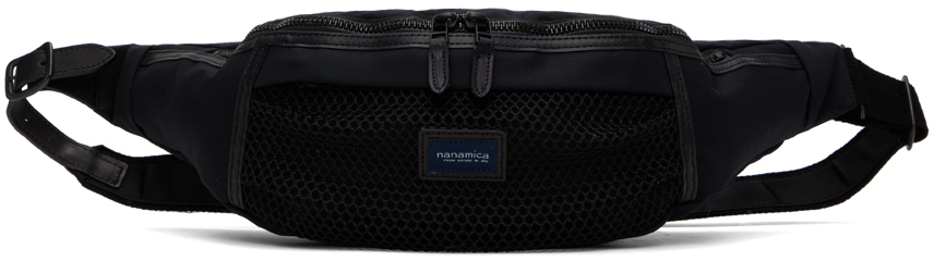 Nanamica Black Water Repellent Belt Bag In K Black