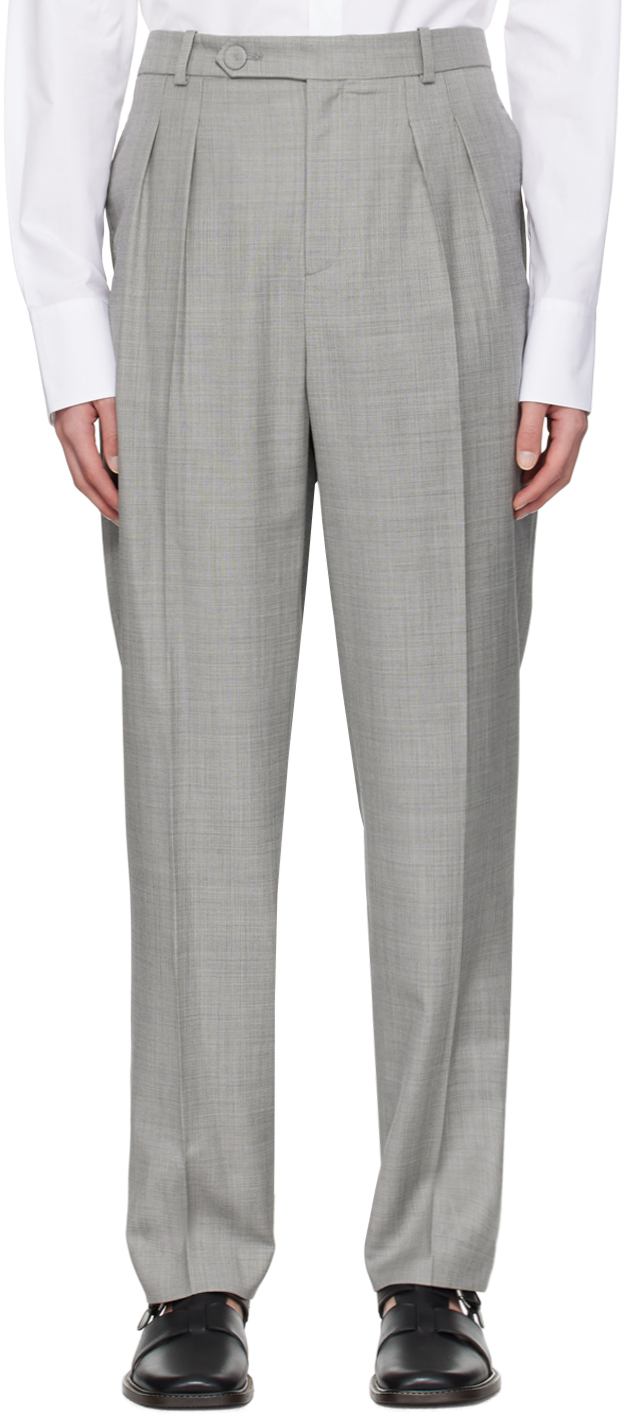 Gray Pepe Trousers