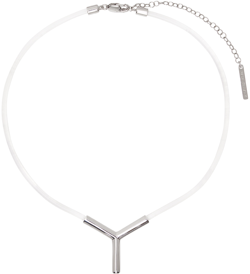 Y/project Transparent 'y' Necklace