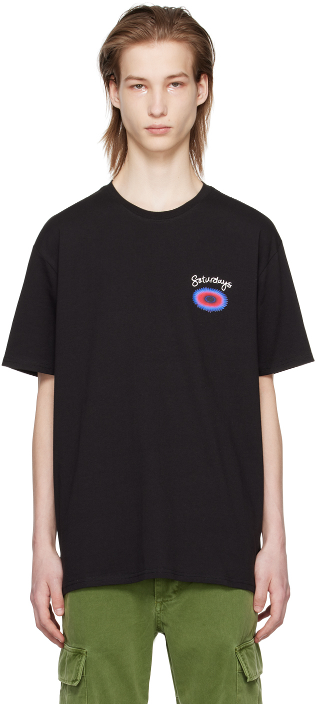Black Printed T-Shirt