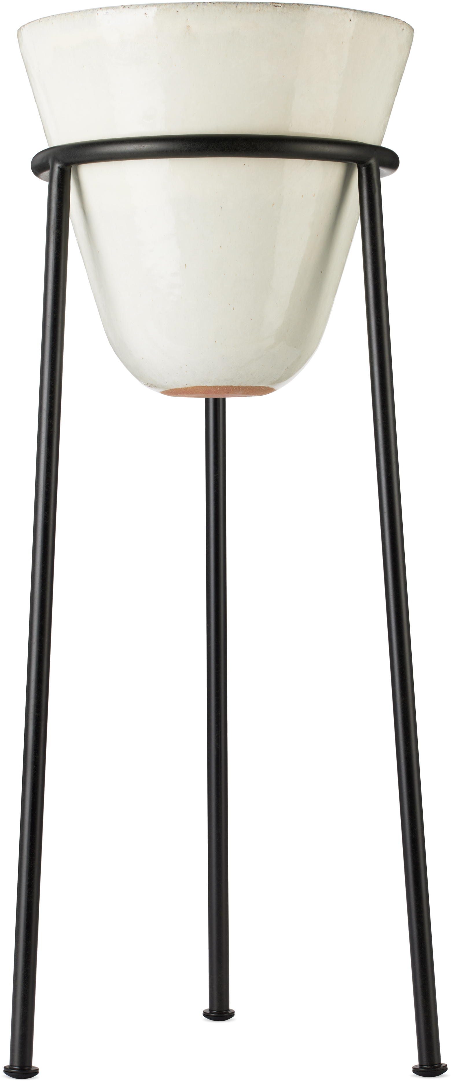 Audo Copenhagen Off-white Daiza Planter In H67/ã˜25 Cm