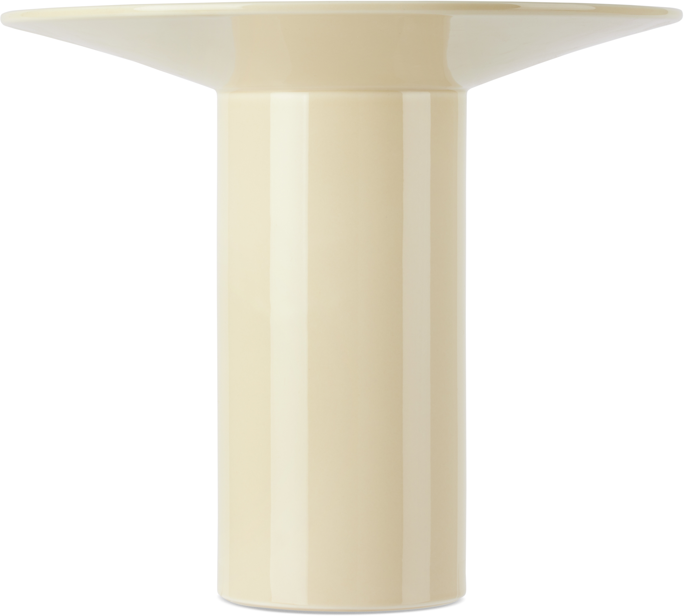 Audo Copenhagen Off-white Hana Vase In Ashen