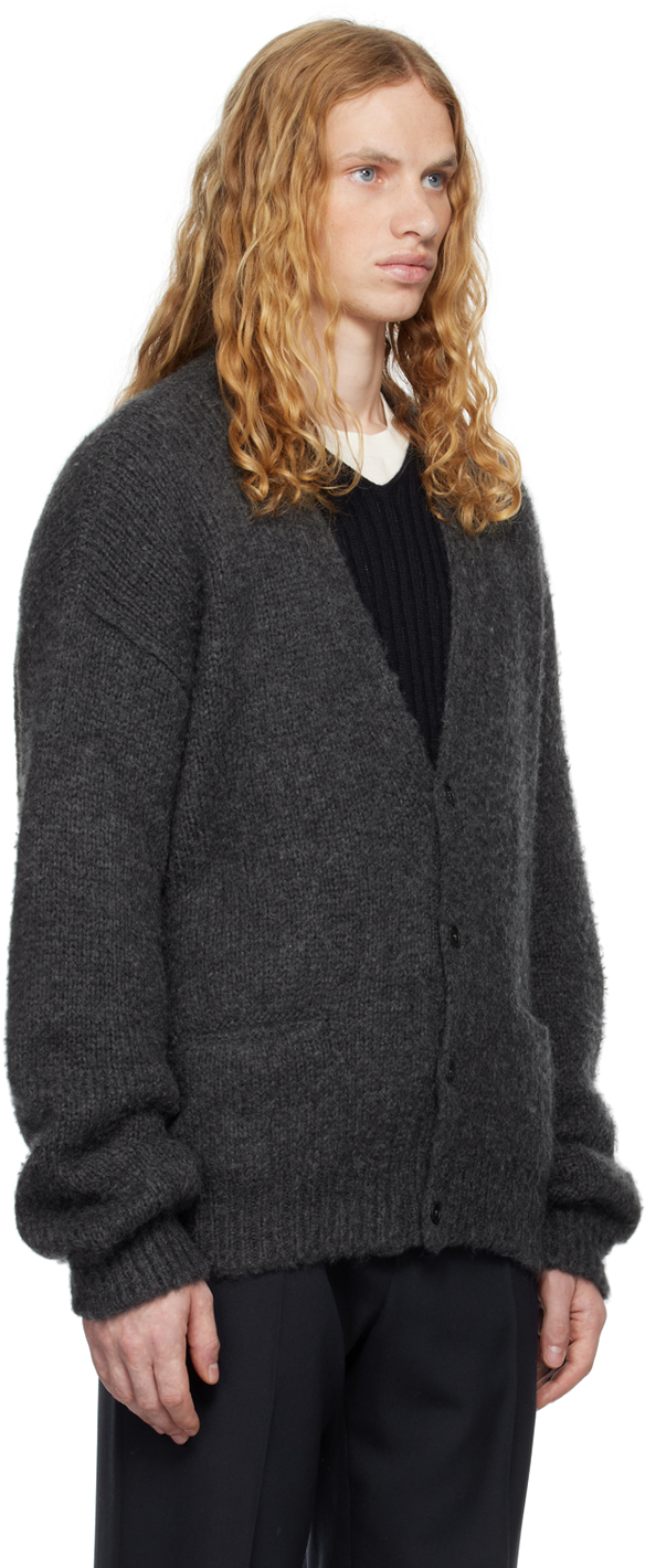 Shop The Row Gray Dars Cardigan In Gry Grey