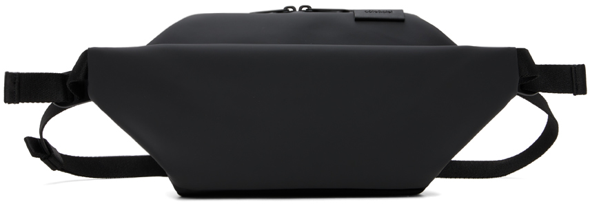 Côte And Ciel Isarau Obsidian Pouch Shoulder Bag In Black