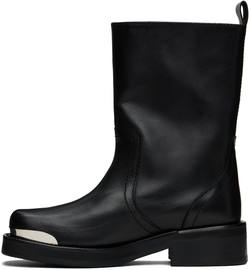 Soulland Black Arizona Metal Boots In Black