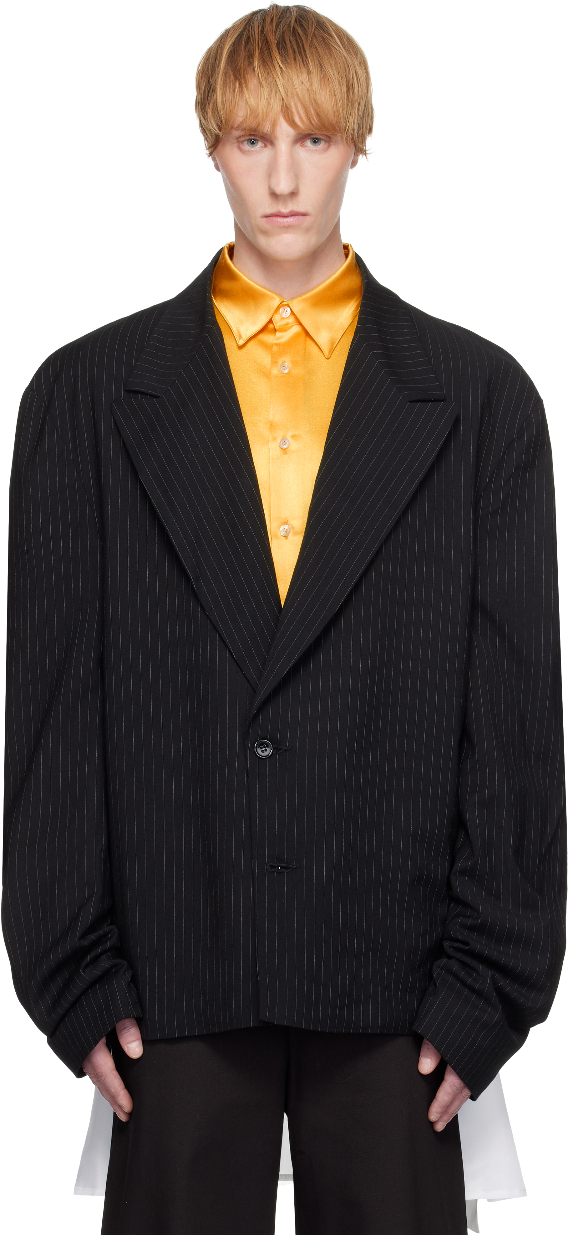 Black Oversized Suit Blazer