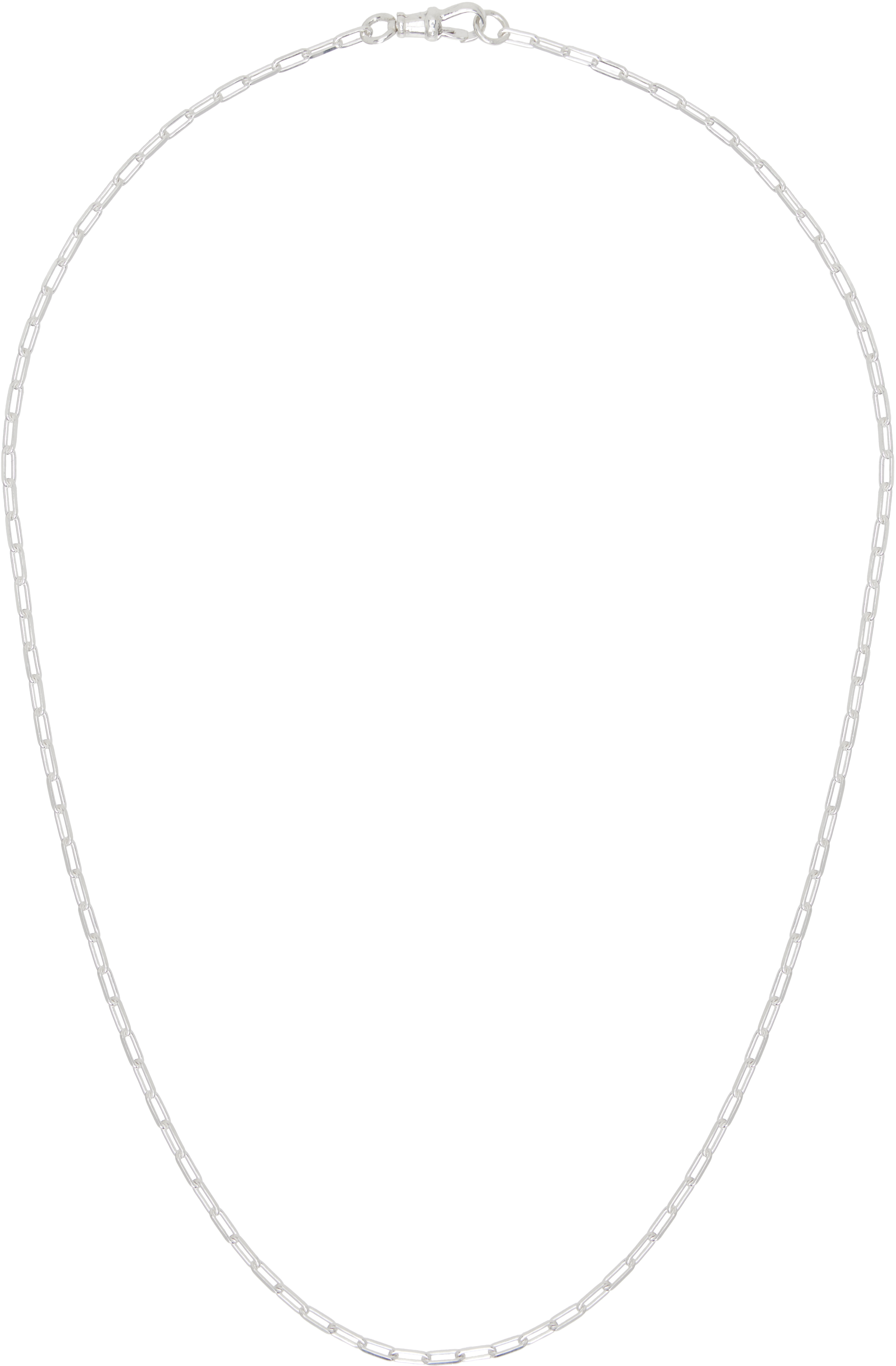 Silver 'The Dante Chain' Necklace
