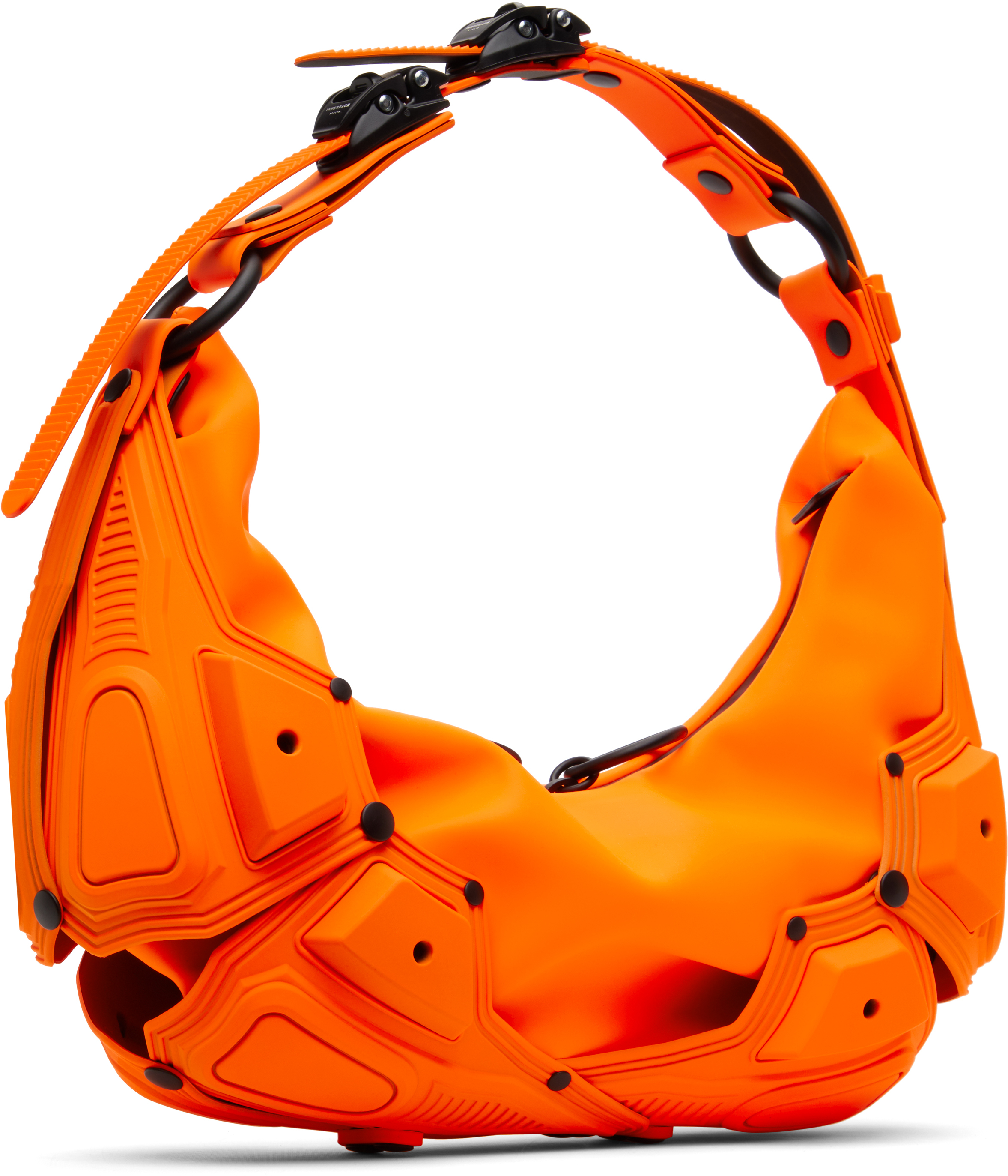 INNERRAUM ORANGE OBJECT M02 SMALL HALF MOON BAG
