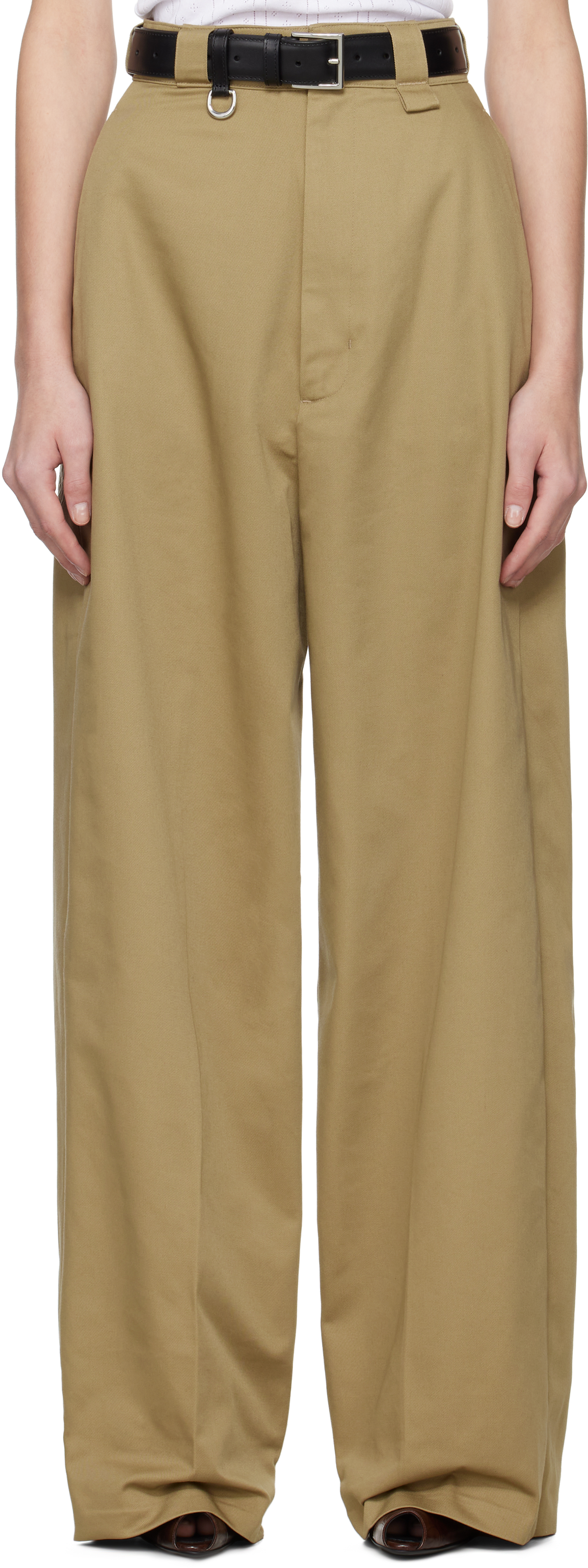 Khaki Cholo Chino Trousers