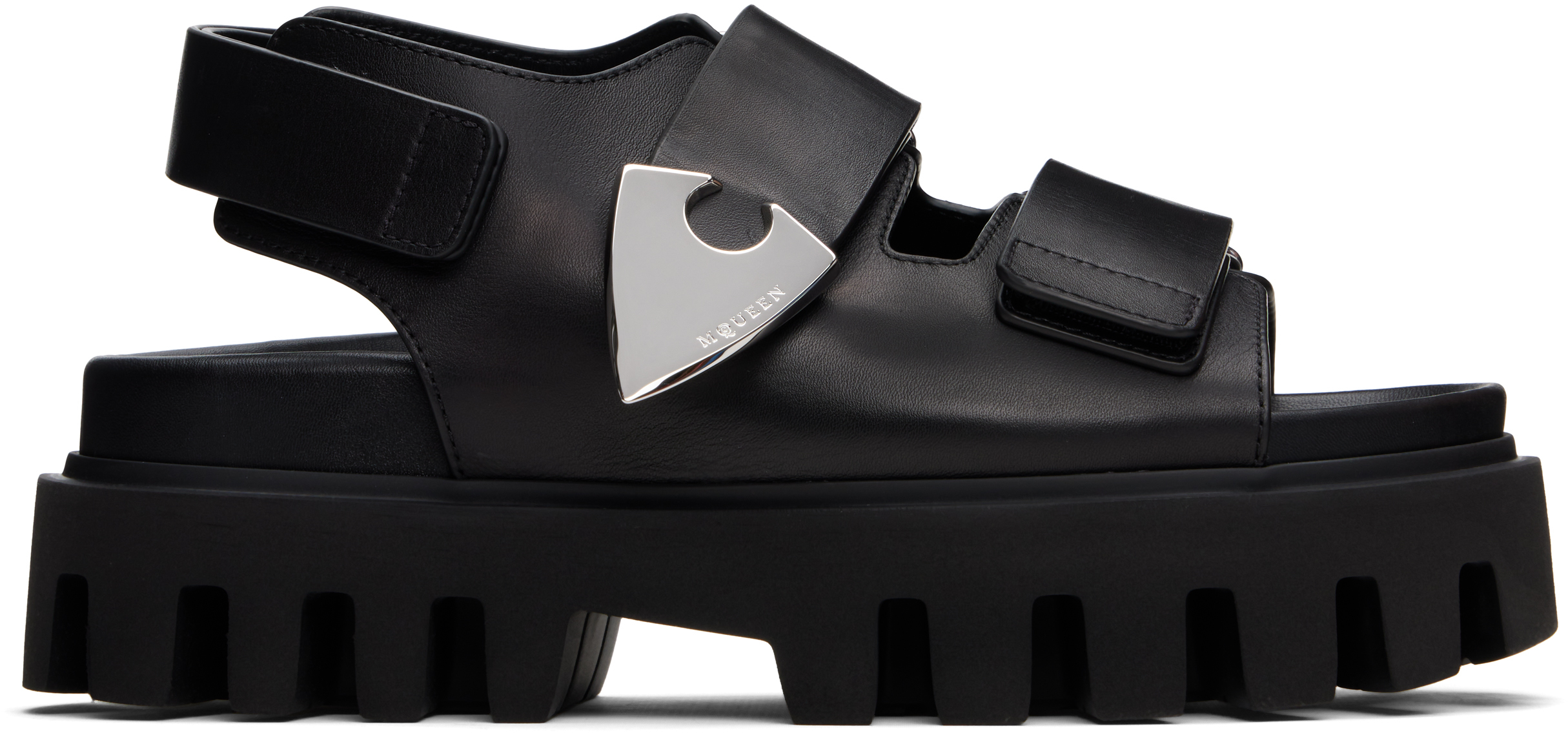 Black Parachute Sandals