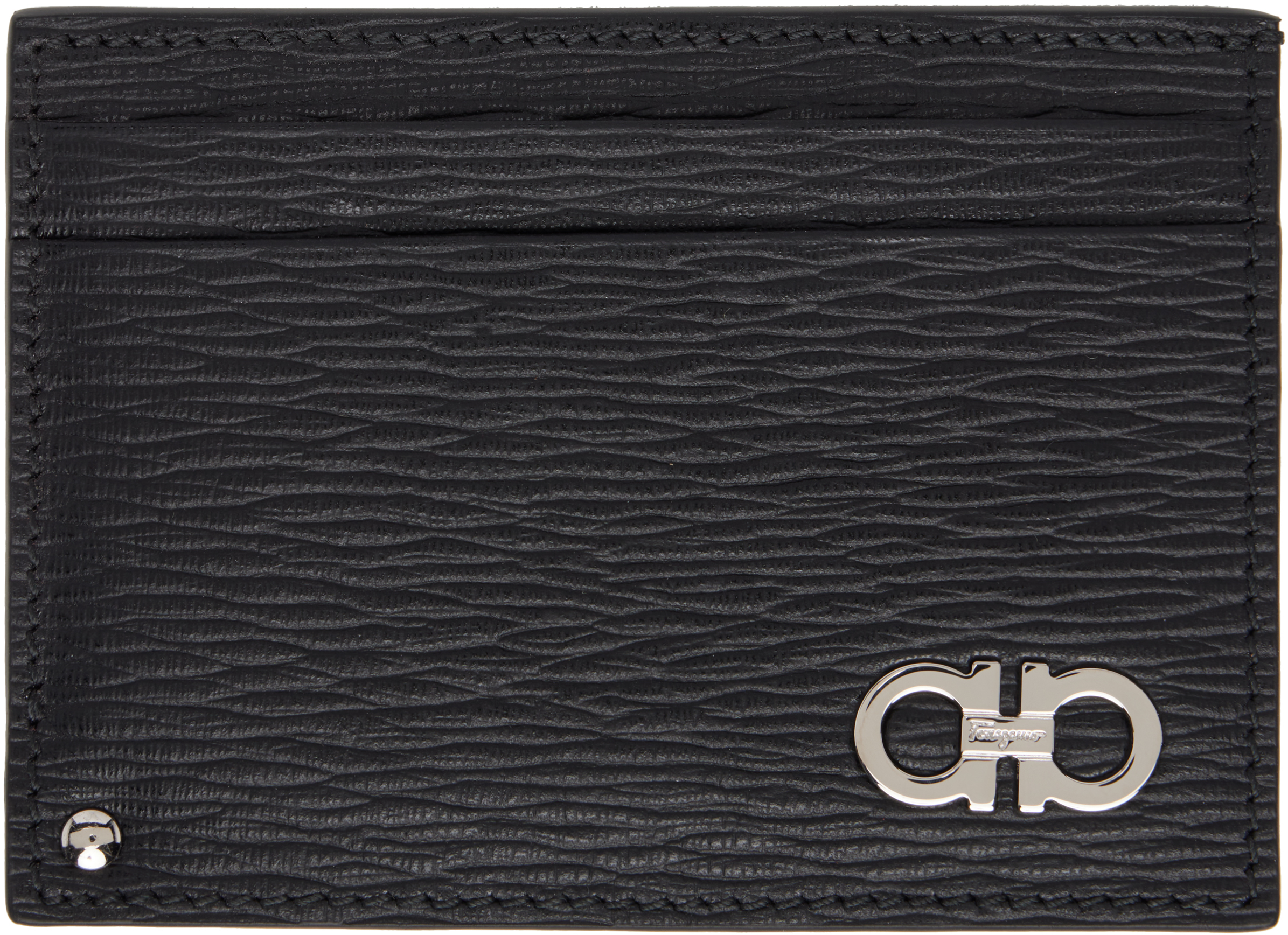 Black Gancini Card Holder