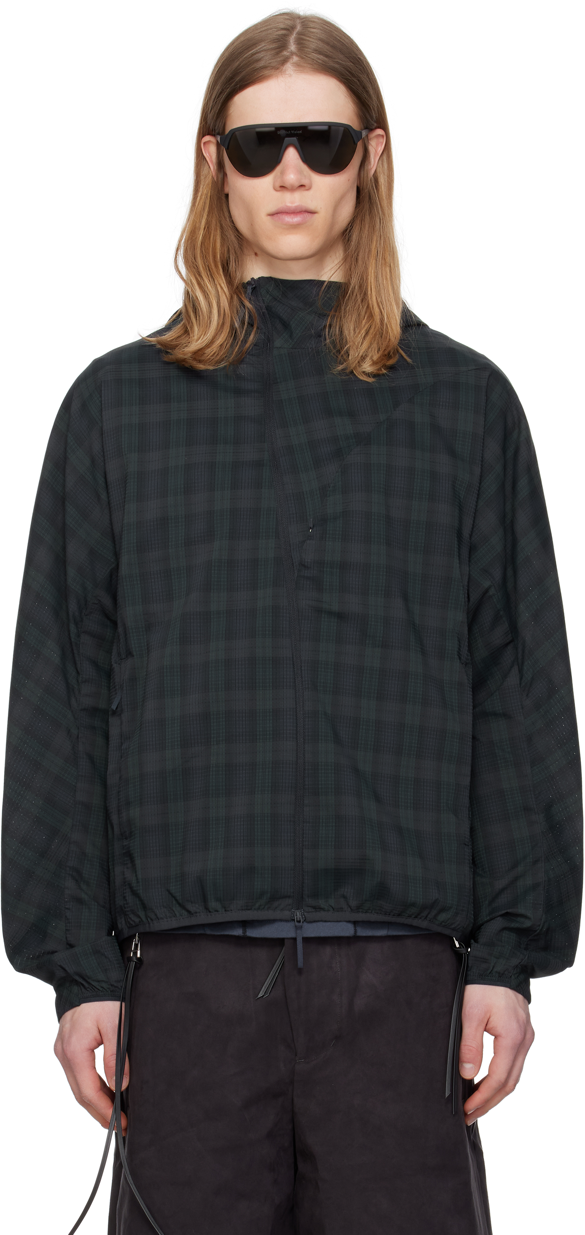 POST ARCHIVE FACTION (PAF) Navy & Green 8.0 Technical Right Jacket