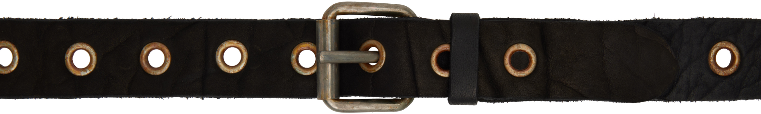 Black Pin-Buckle Belt
