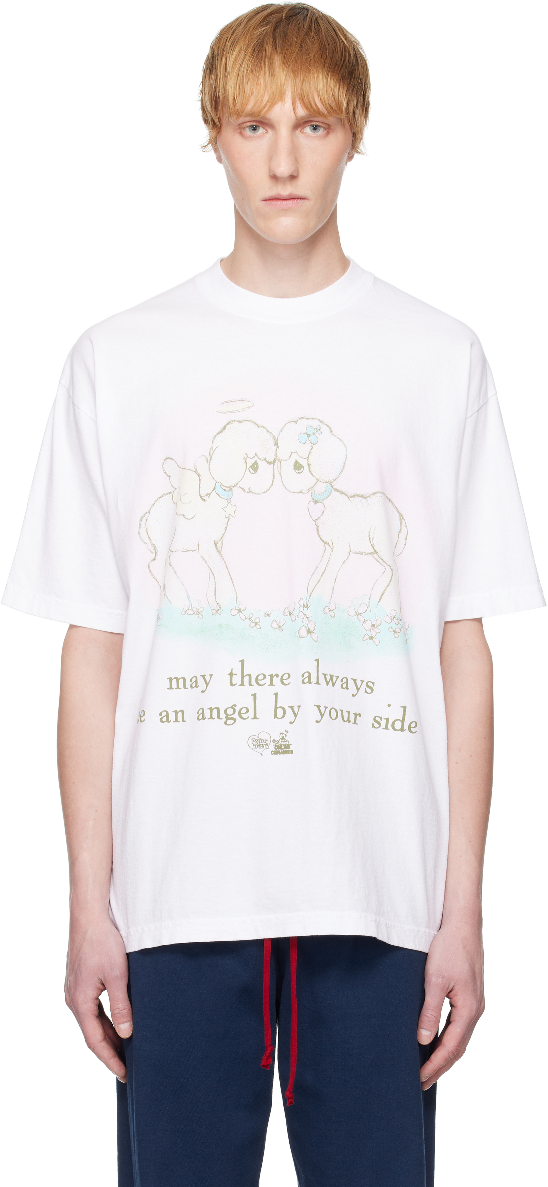 White Precious Moments 'Angel' T-shirt