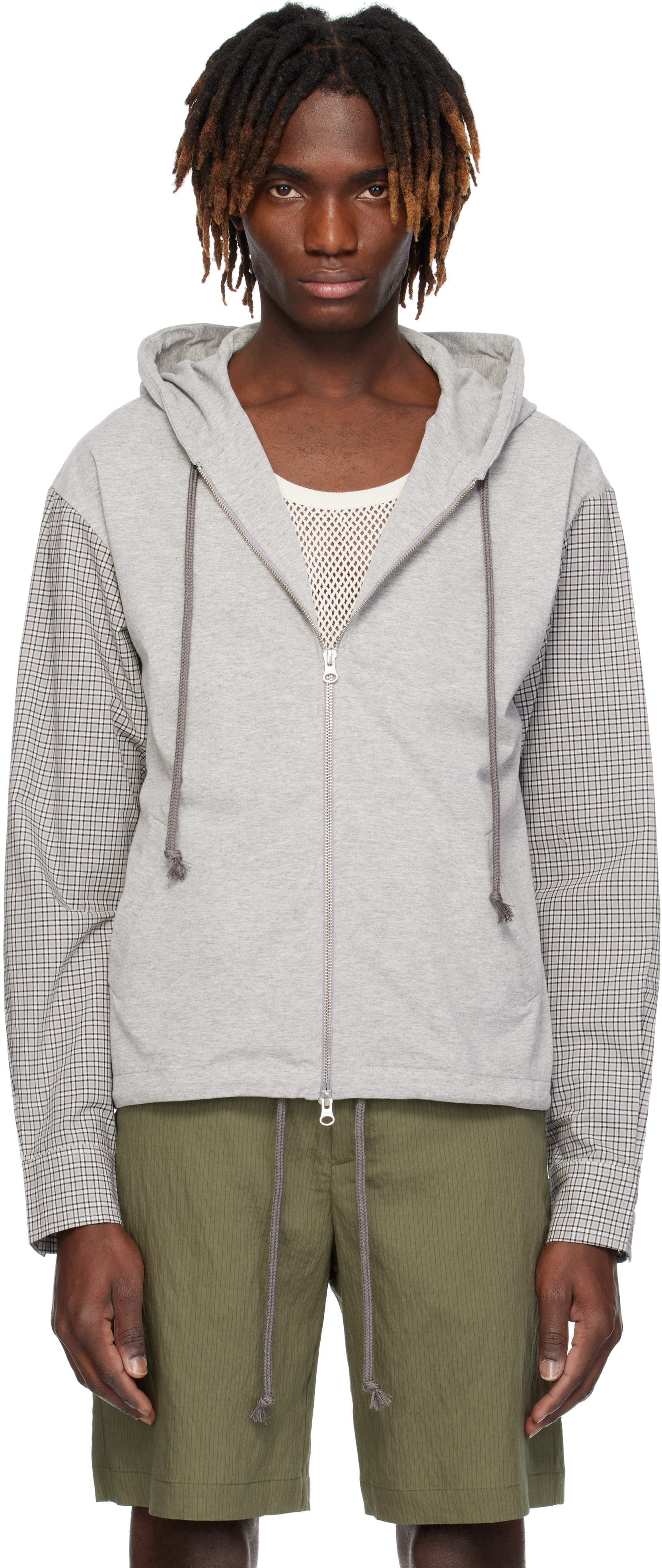 Gray Cecile Hoodie