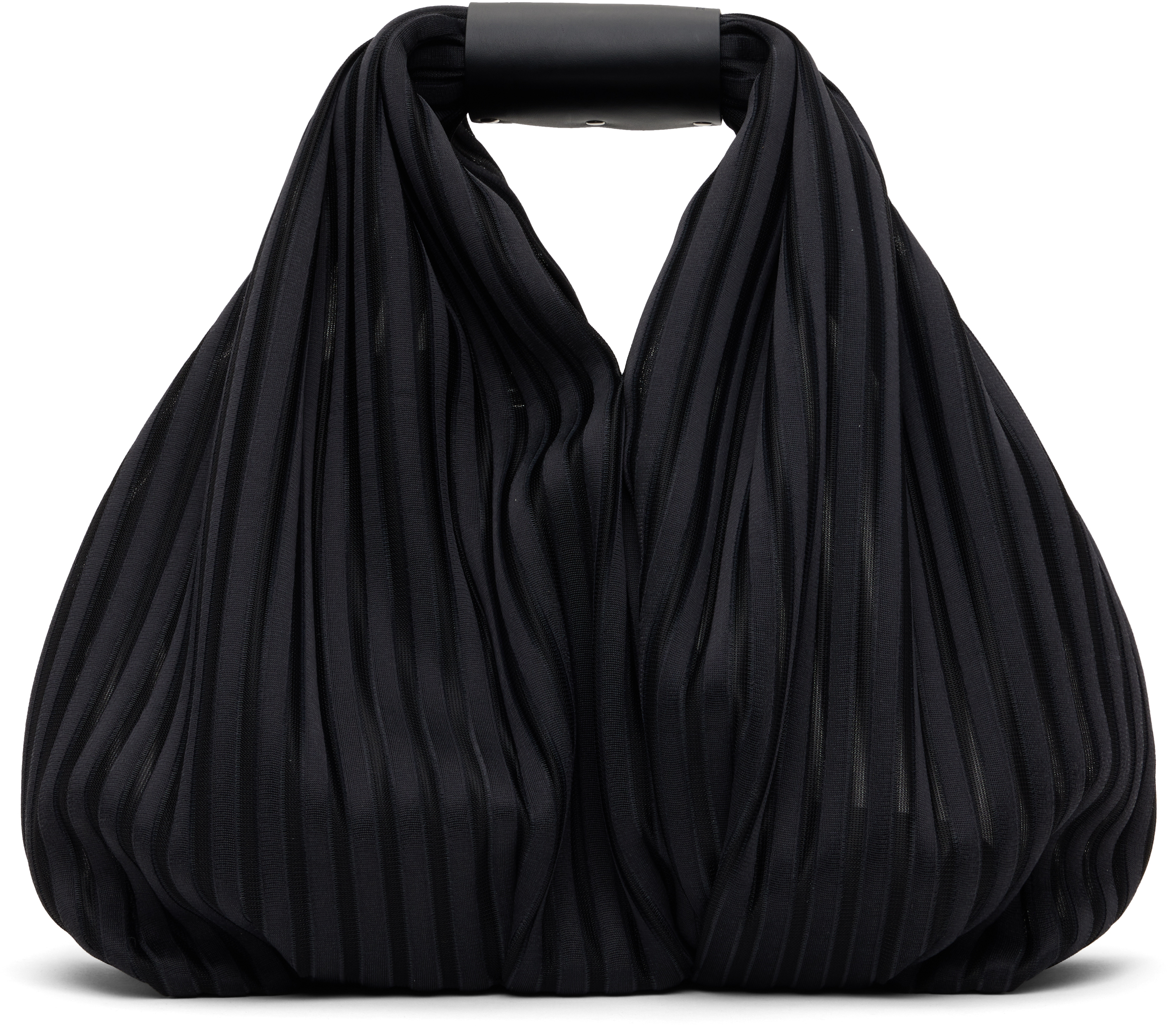 Issey Miyake Black Linear Bag In 15 Black