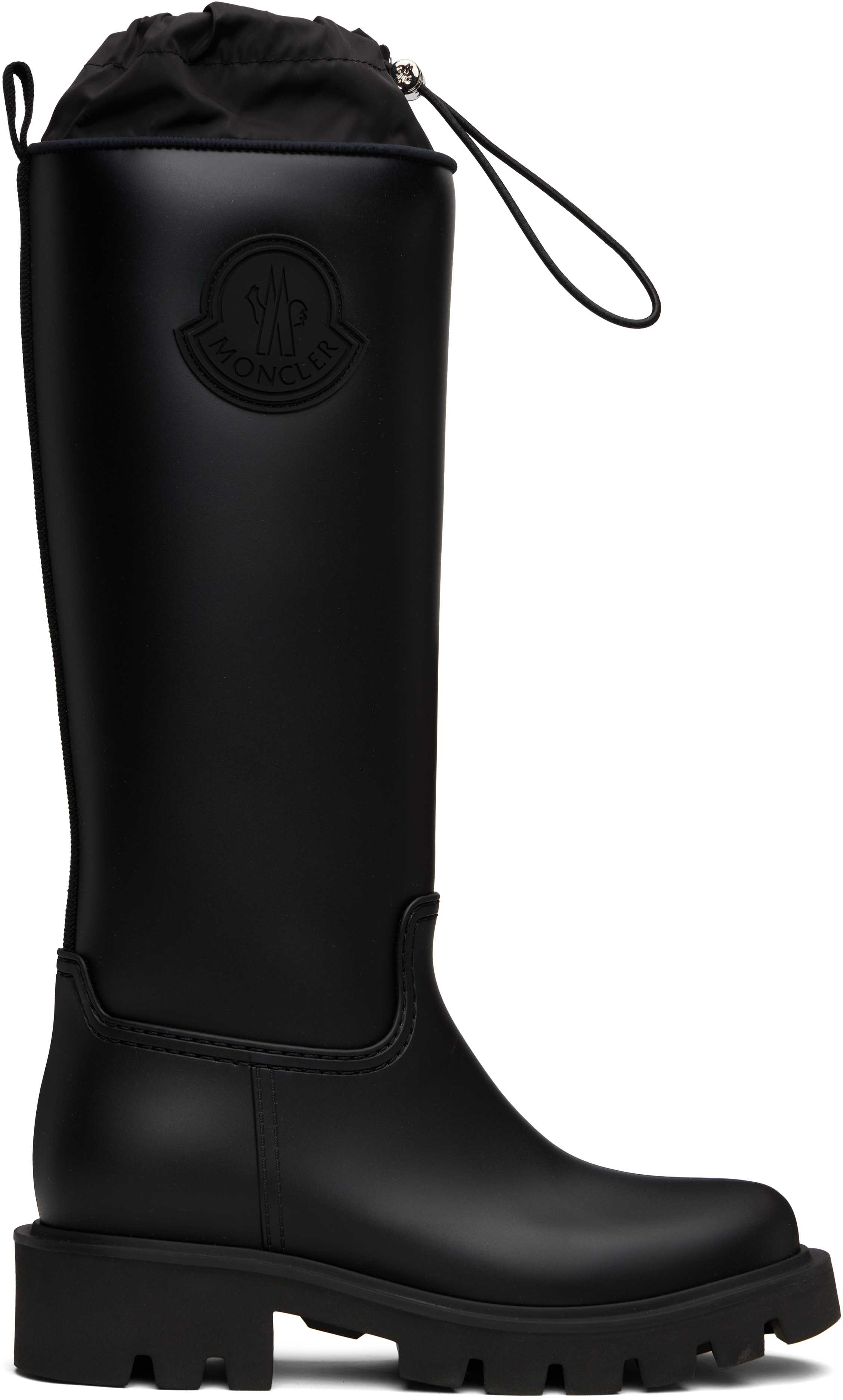 Black Kickstream High Rain Tall Boots