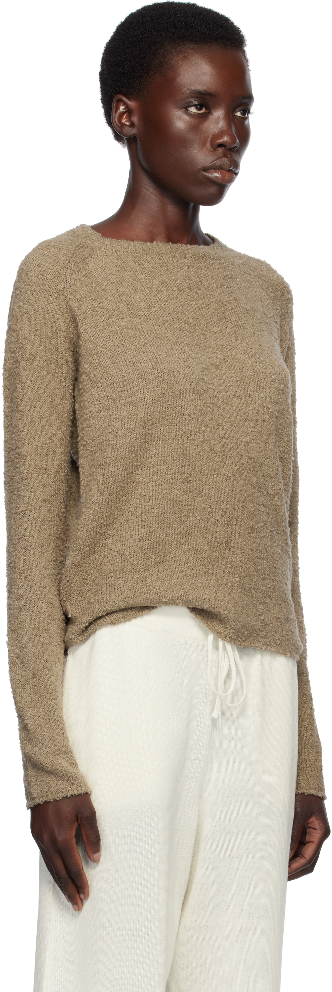 The Row Kathy Sweater In Brown