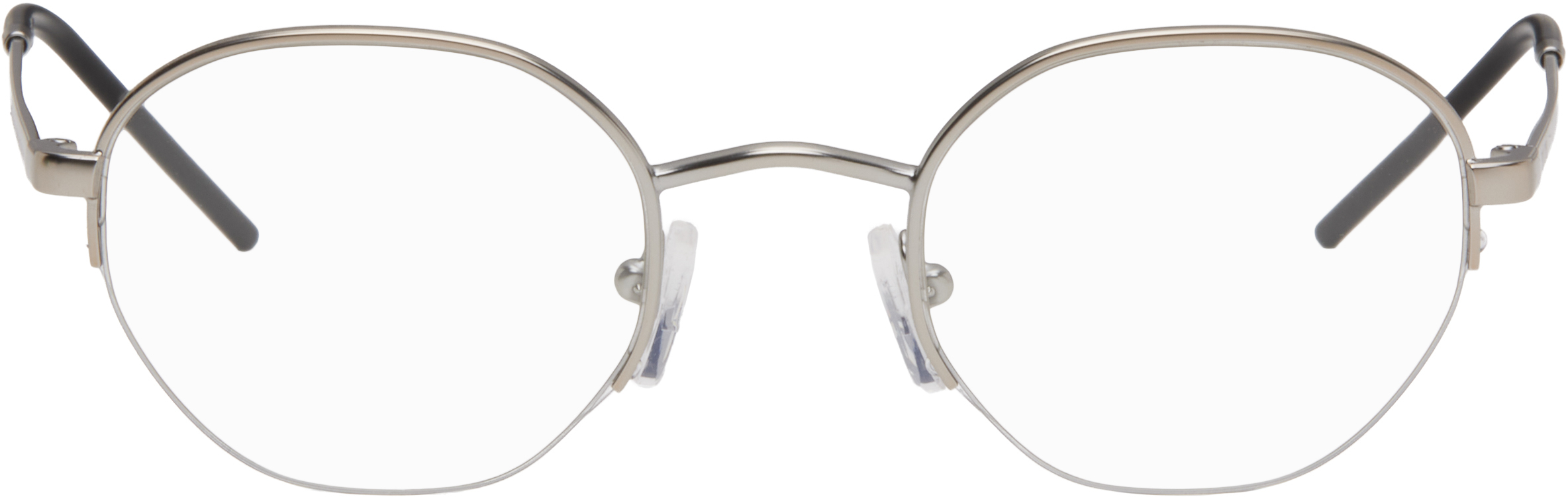 WORK SHOP Emporio Armani Silver Falco Sunglasses